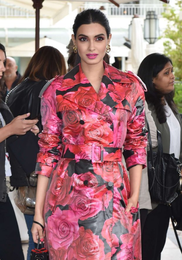 Diana Penty at the Martinez hotel in Cannes