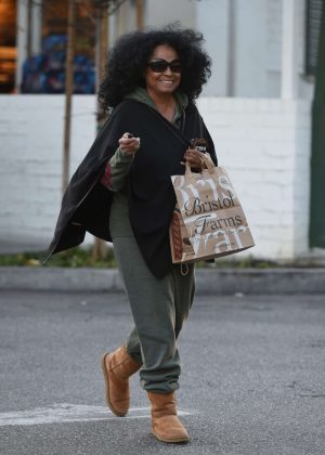 Diana Ross at Bristol Farms in Los Angeles