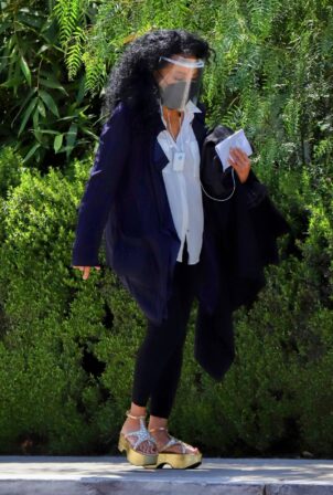 Diana Ross - Steps out in West Hollywood