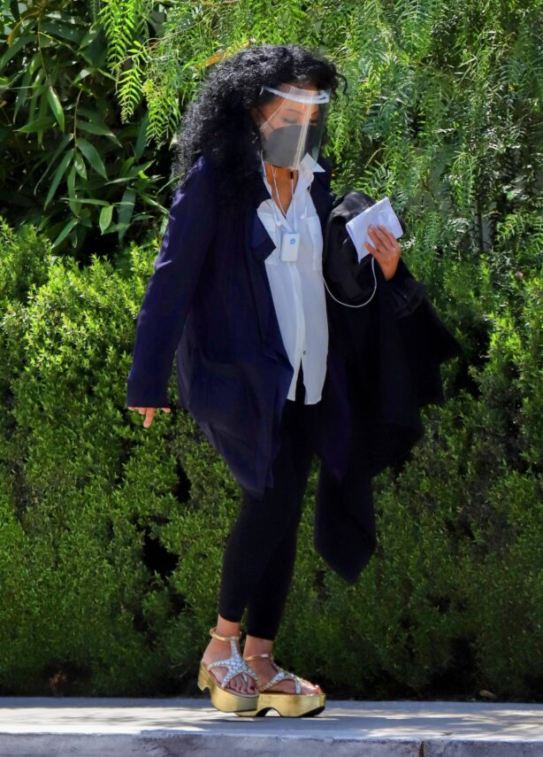 Diana Ross - Steps out in West Hollywood