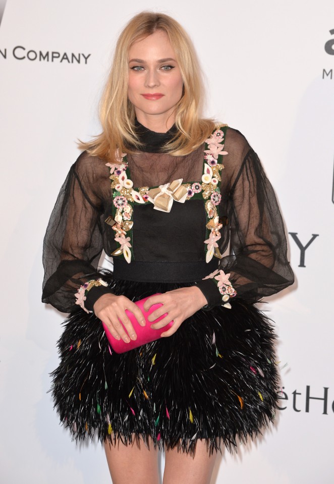 Diane Kruger - amfAR 2015 Cinema Against AIDS Gala in Cannes