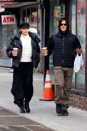 Diane Kruger and Norman Reedus - Go for a morning coffee in New York