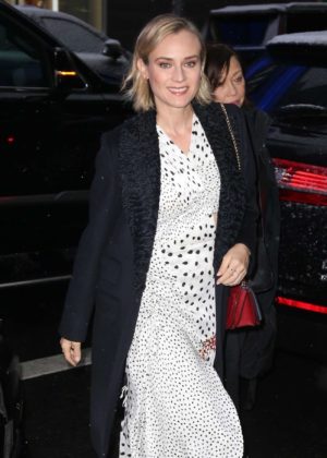 Diane Kruger - Arrives at 'Good Morning America' in New York City