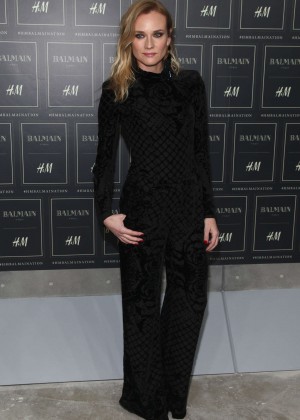 Diane Kruger - Balmain x H&M Collection Launch in NYC