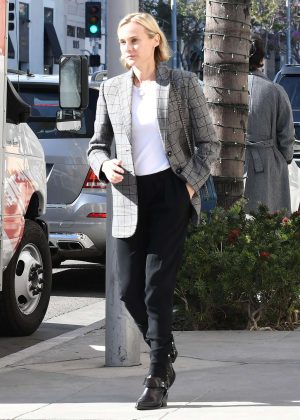 Diane Kruger - Heads to Barneys New York in Beverly Hills