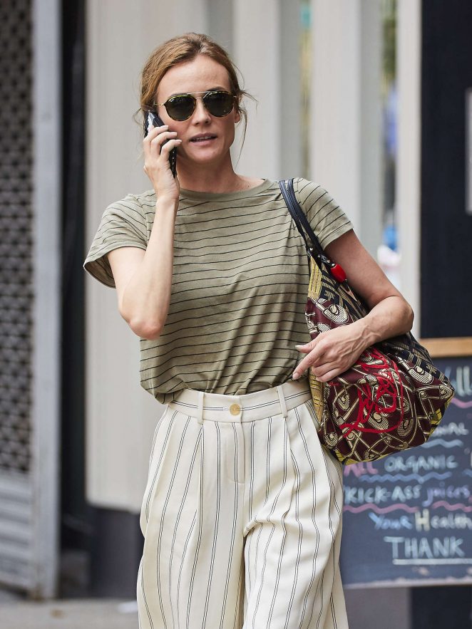 Diane Kruger out and about in New York City