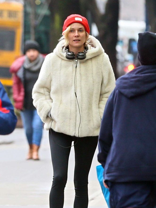 Diane Kruger - Out and about in New York