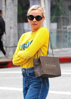 Diane Kruger out in Beverly Hills