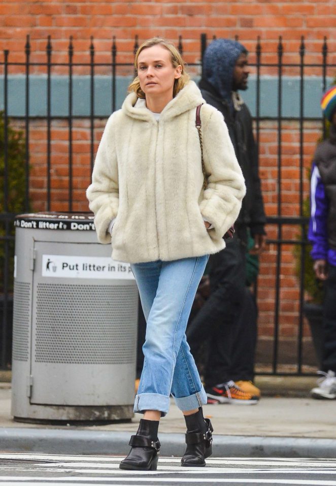 Diane Kruger out in New York City