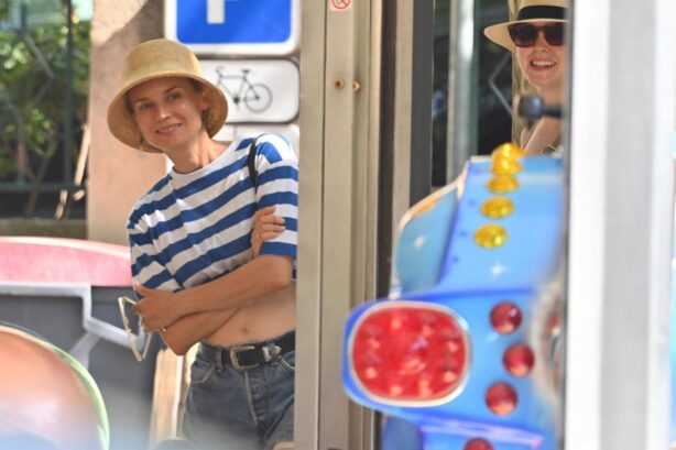 Diane Kruger - Seen on a vacation in Saint-Tropez
