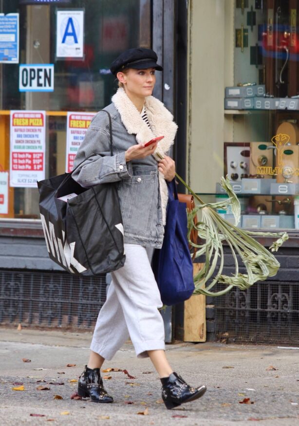 Diane Kruger - Shopping trip in Manhattan’s West Village area