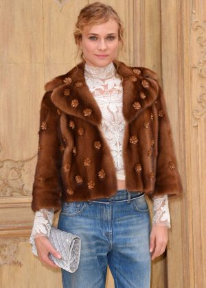 Diane Kruger - Valentino Fashion Show SS17 in Paris