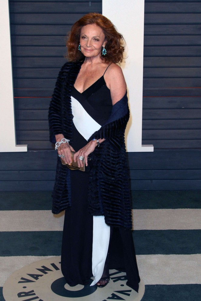 Diane von Furstenberg - 2016 Vanity Fair Oscar Party in Beverly Hills