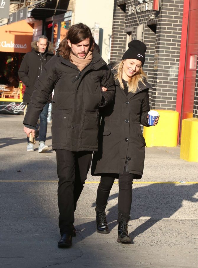 Dianna Agron and Winston Marshall - Out in Soho