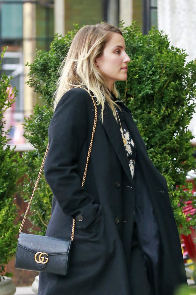 Dianna Agron - Arriving at Bowery Hotel in New York City