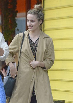 Dianna Agron out in New York City