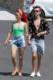 Dianne Buswell and Joe Sugg - On vacation on Mykonos Island