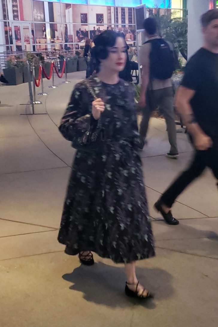 Dita Von Teese at the ArcLight in Hollywood