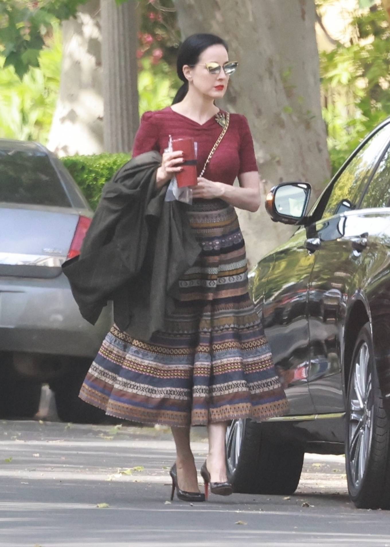 Dita Von Teese 2022 : Dita Von Teese – Out for lunch in Los Angeles-26