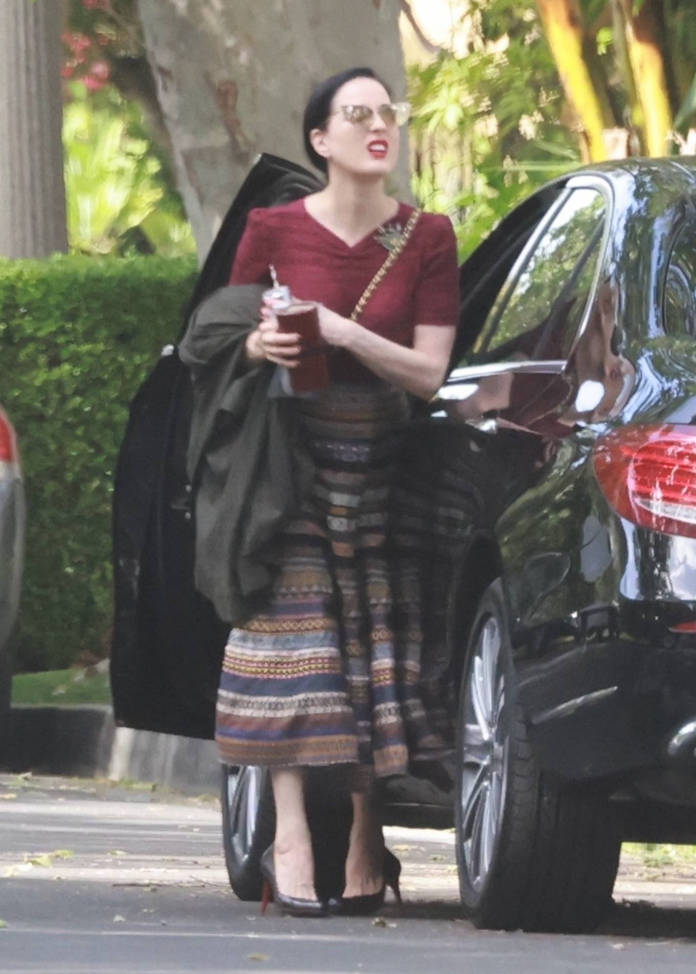 Dita Von Teese 2022 : Dita Von Teese – Out for lunch in Los Angeles-29