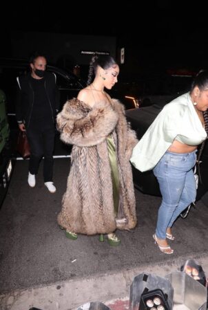 Doja Cat – Arriving at Kendall Jenner’s 818 tequila launch party in ...