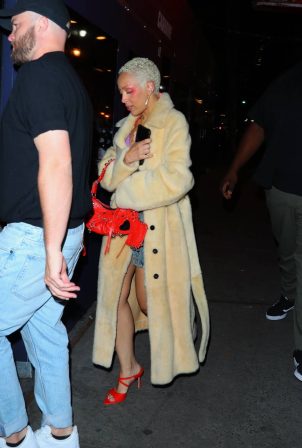 Doja Cat - Seen on a night out at Carbone in New York City