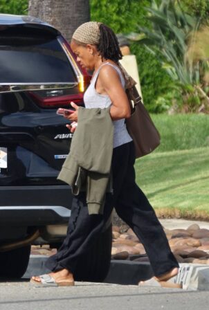 Doria Ragland - Seen while out in Los Angeles