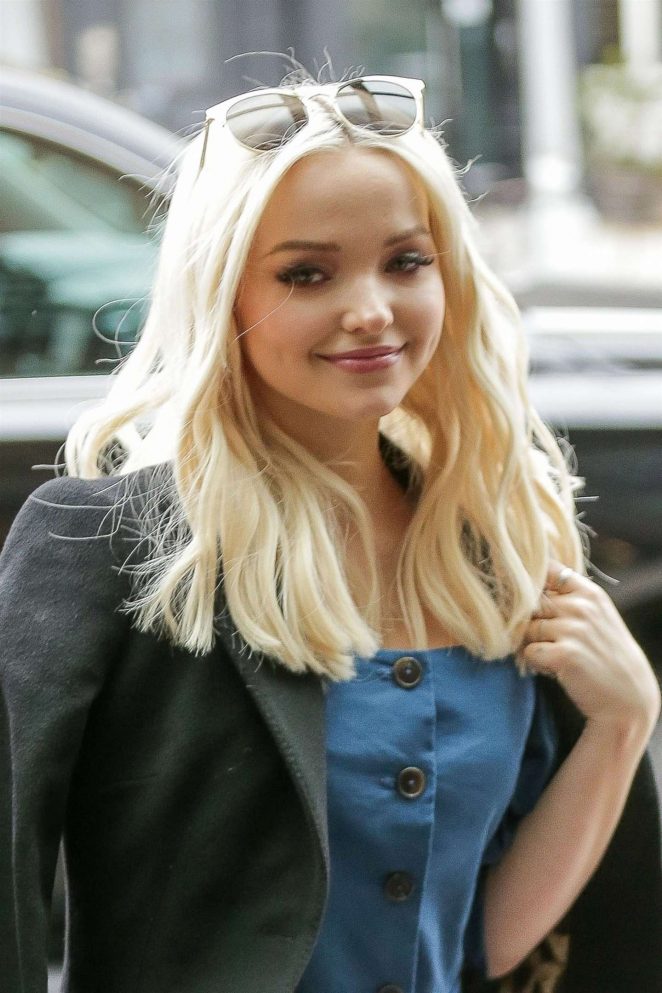 Dove Cameron - All smiles as she arrives the Bowery Hotel in New York City