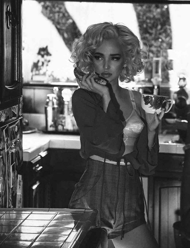 Dove Cameron as Marilyn Monroe in Galore Magazine 2017
