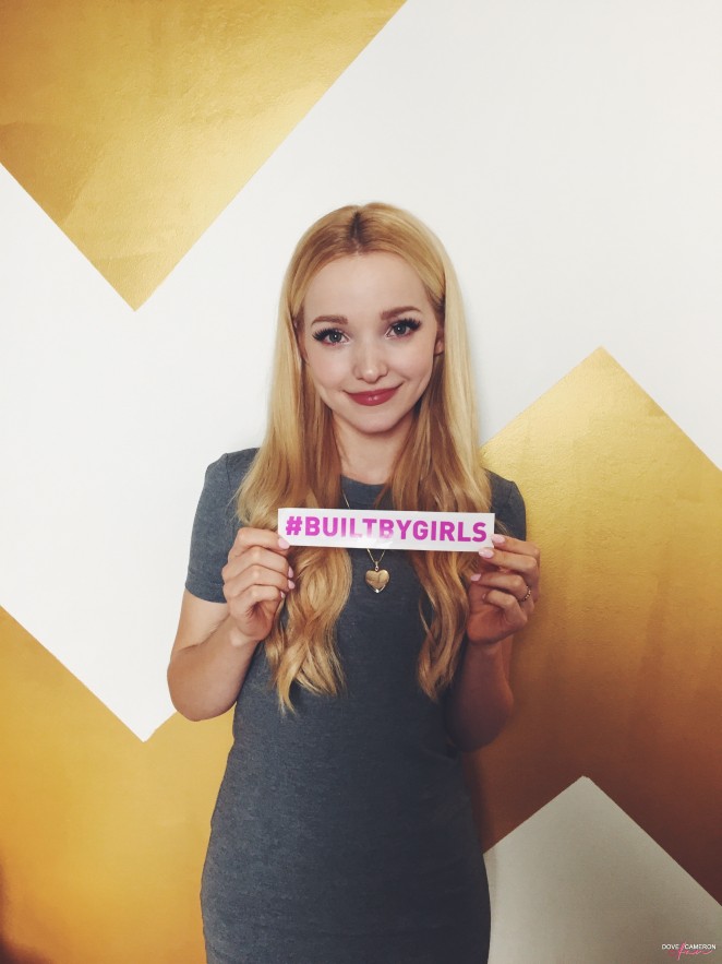 Dove Cameron - 'Built By Girls' Campaign 2015