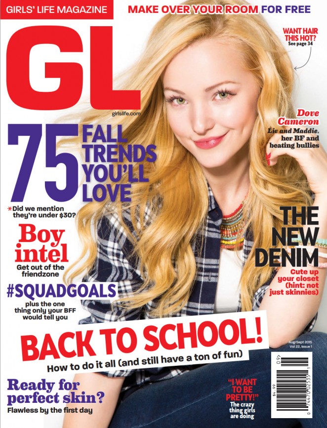 Dove Cameron - Girl's Life Magazine (August 2015)
