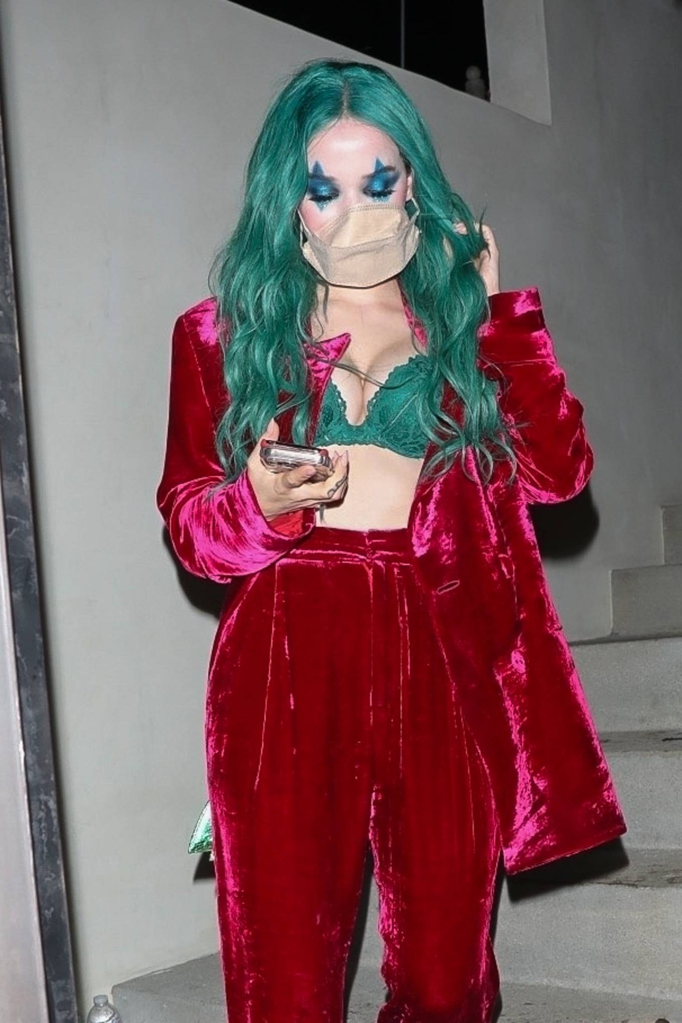 Dove Cameron 2021 : Dove Cameron – leaves a Halloween party in Hollywood-13