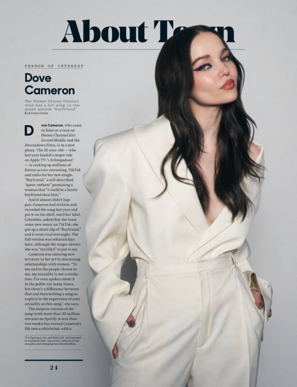 Dove Cameron - The Hollywood Reporter (March 2022)