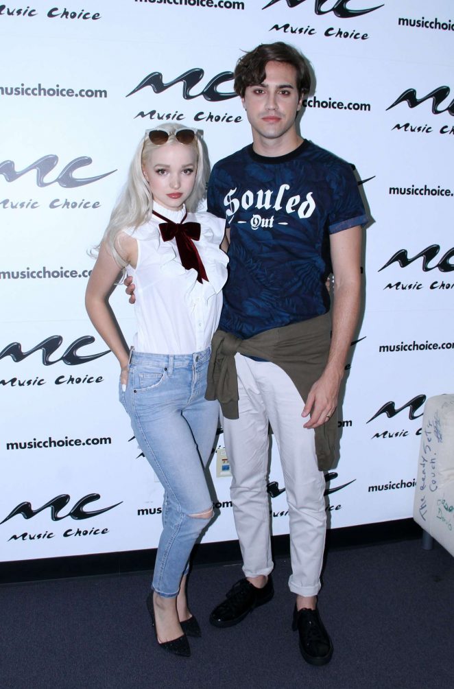 Dove Cameron - Visits Music Choice studio in New York