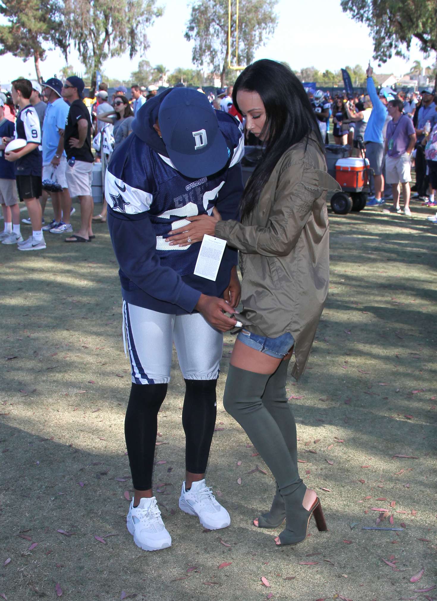 Draya Michele 2016 : Draya Michele at The Dallas Cowboys Training Camp -10
