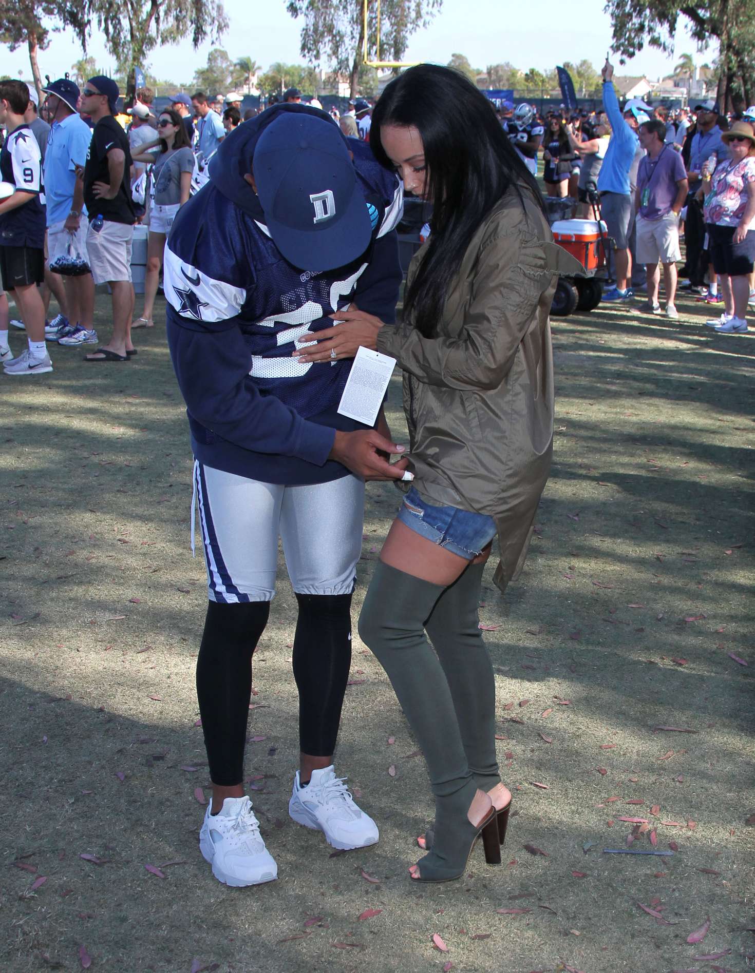 Draya Michele 2016 : Draya Michele at The Dallas Cowboys Training Camp -17