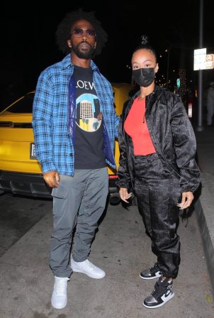 Draya Michele - Enjoys a casual date night at Mr. Chow in Beverly Hills