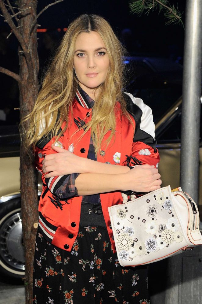 Drew Barrymore - Coach 75th Anniversary: Women's Pre-Fall & Men's Fall Show in NYC