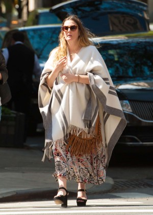 Drew Barrymore out and about in New York