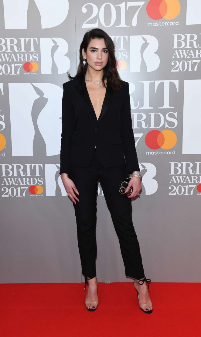 Dua Lipa - BRIT Awards 2017 in London