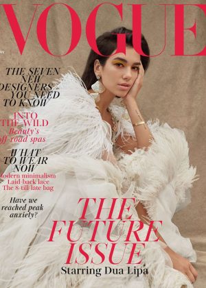 Dua Lipa - British Vogue Cover Magazine (January 2019)