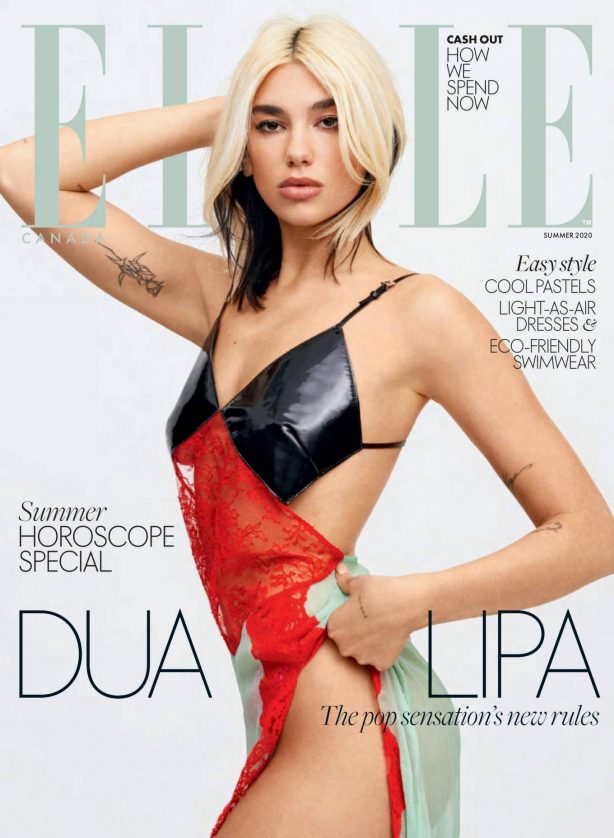 Dua Lipa - Elle Canada Magazine (Summer 2020)