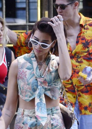 Dua Lipa out in New York City