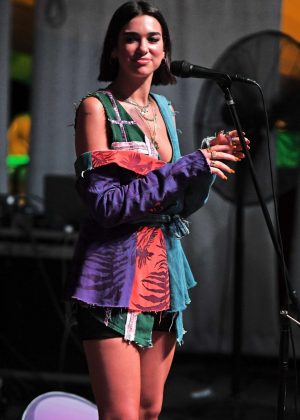 Dua Lipa - Performs at Hits 97.3 Sessions in Fort Lauderdale