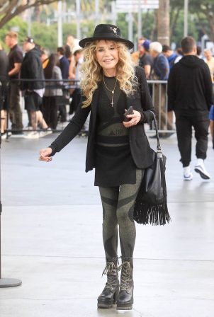 Dyan Cannon - Arriving to Lakers Playoff Game at the Crypto.com Arena in L.A