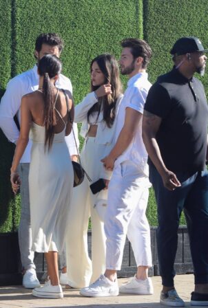 Eiza Gonzalez - Pictured with boyfriend Paul Rabil while attending Revolve party