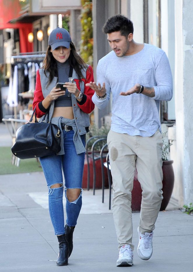 Eiza Gonzalez With a Friend Out in Los Angeles
