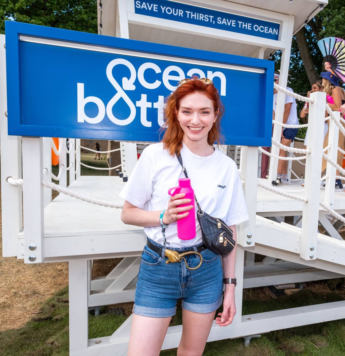 Eleanor Tomlinson 2022 : Eleanor Tomlinson – Ocean Bottle Hydration Station at Cornbury Park in Oxfordshire-03