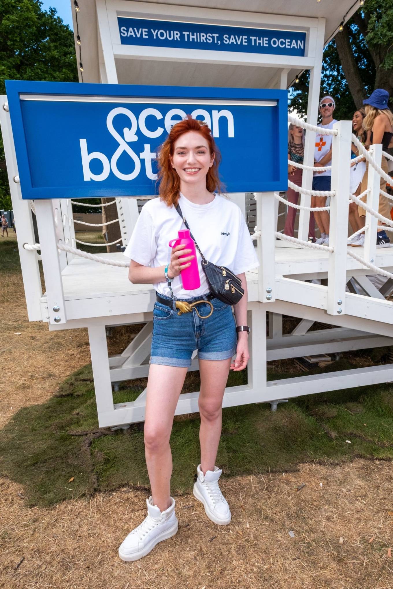 Eleanor Tomlinson 2022 : Eleanor Tomlinson – Ocean Bottle Hydration Station at Cornbury Park in Oxfordshire-09