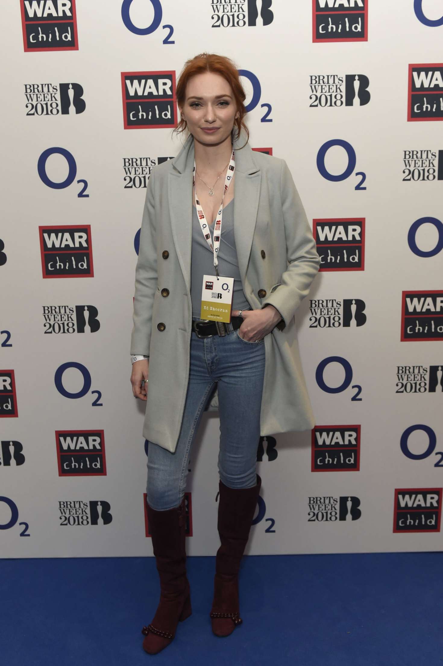 Eleanor Tomlinson 2018 : Eleanor Tomlinson: War Child BRITS Week Gig -02
